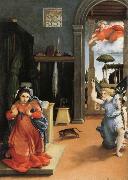 Lorenzo Lotto Annunciation oil on canvas